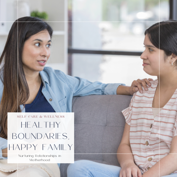 Two women talking on a couch having a heart to heart